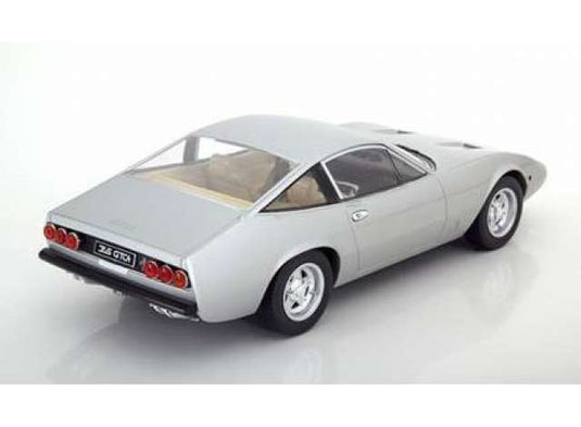 1971 Ferrari 365 GTC 4, silver/KK-SCALE 1/18ミニカー 750台限定