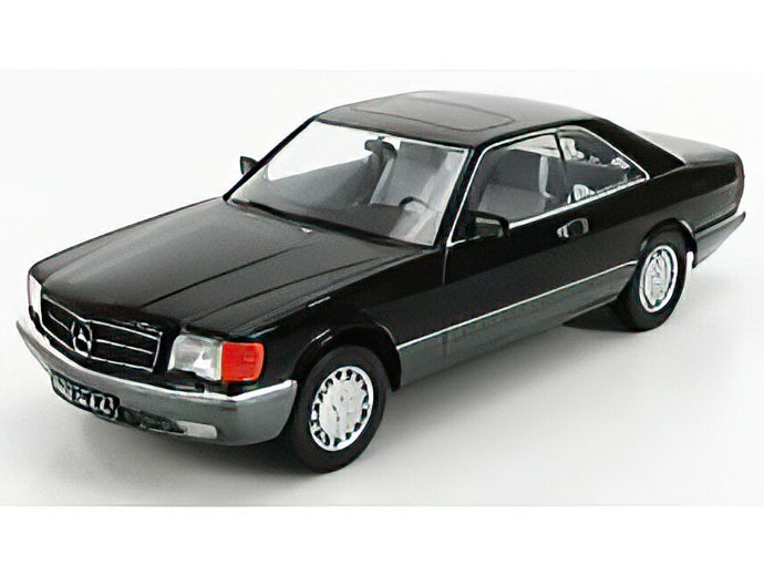 MERCEDES BENZ  SCLASS 560SEC (C126) COUPE 1985  BLACK/KK-SCALE 1/18ミニカー