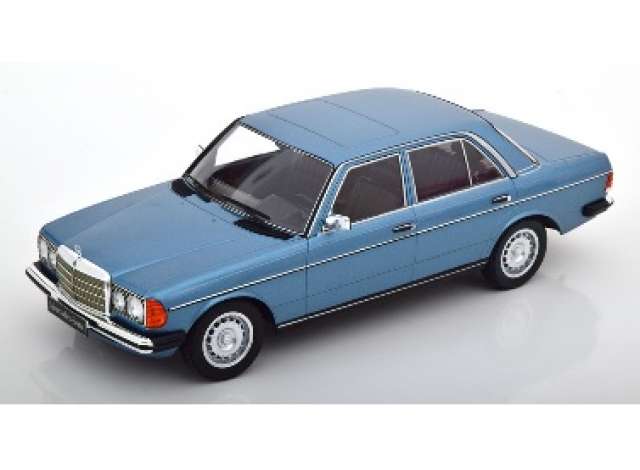 ギャラリービューアに画像をロードする, 1975 Mercedes Benz 230E W123, light blue metallic/KK-SCALE 1/18ミニカー
