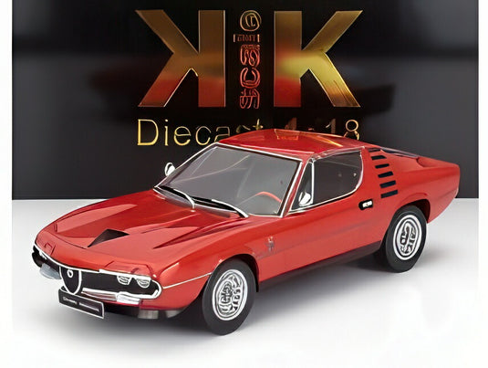 ALFA ROMEO モントリオール 1970 ブラックインテリア アルファレッド/ KK-SCALE 1/18 ミニカー