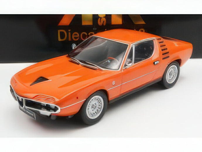 【予約】ALFA ROMEO  MONTREAL BLACK INTERIOR 1970  ORANGE/KK-SCALE 1/18ミニカー