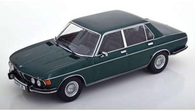 1971 ビーエムダブリュー 3.0S E3 2 Series ダークグリーンメタリック/ KK - Scale  1/18 ミニカー