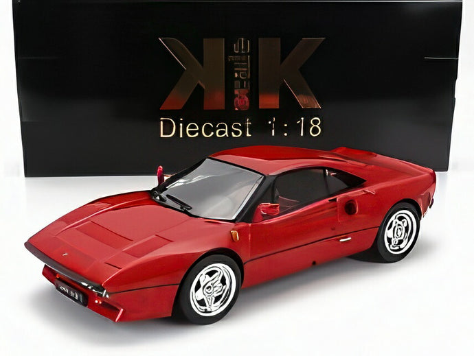 【予約】FERRARI 288 GTO 1984 (ブラック/レッドインテリア) レッド/ KK-SCALE 1/18 ミニカー