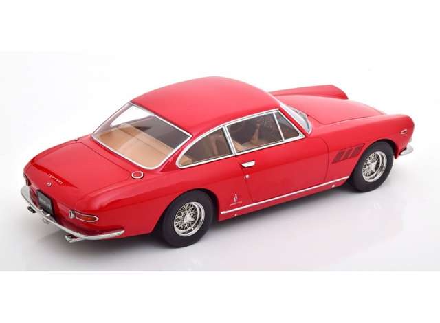 ギャラリービューアに画像をロードする, 1964 Ferrari 330 GT 2+2, red (interior brown)/KK-SCALE 1/18ミニカー 750台限定
