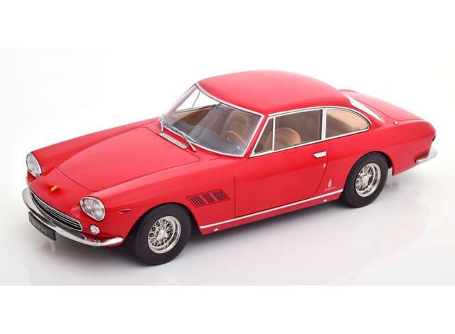 ギャラリービューアに画像をロードする, 1964 Ferrari 330 GT 2+2, red (interior brown)/KK-SCALE 1/18ミニカー 750台限定
