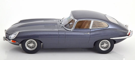 Jaguar Eタイプクーペ シリーズ1 右ハンドル 1961 内装ベージュ 限定500個 / KK-Scale 1/18 ミニカー