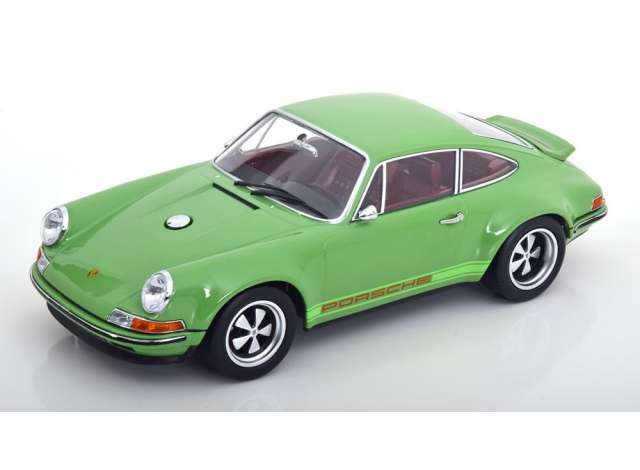 Singer Porsche 911 coupe, green/KK-SCALE 1/18ミニカー