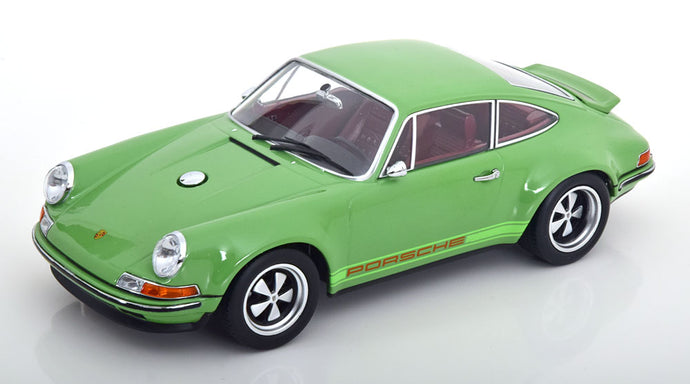 【予約】PORSCHE 911 by Singer クーペ 2014 グリーン/ KK-SCALE 1/18 ミニカー