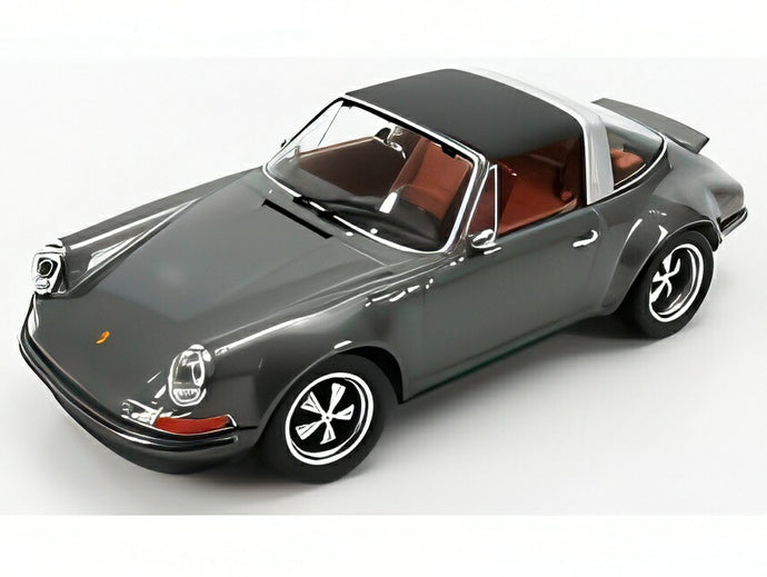【予約】PORSCHE 911 by Singer タルガ 2014 グレー/ KK-SCALE 1/18 1250台限定ミニカー