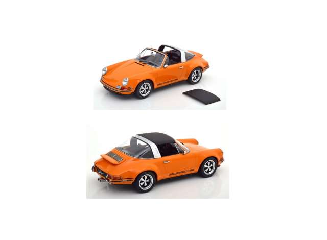 Singer Porsche 911 targa, orange/KK-SCALE 1/18ミニカー