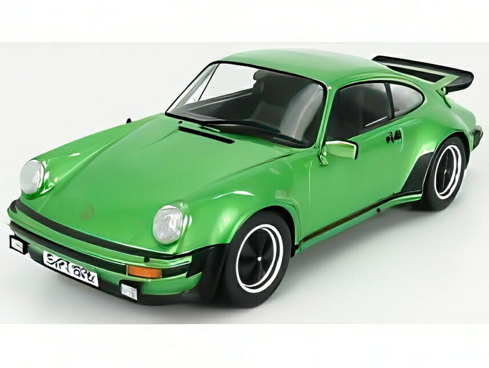 【予約】PORSCHE 911 930 ターボ クーペ 1976 グリーン/ KK-SCALE 1/18 ミニカー