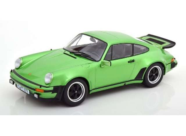 1976 Porsche 911 (930) 3.0 Turbo, green/KK-SCALE 1/18ミニカー