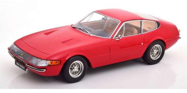 1969 フェラーリ 365 GTB Daytona レッド/ KK - Scale  1/18 ミニカー
