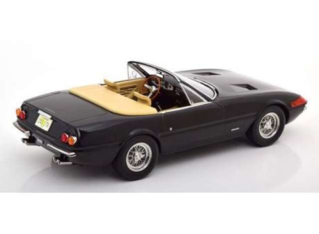 ギャラリービューアに画像をロードする, 1969 Ferrari 365 GTB Daytona Spyder, black/KK-SCALE 1/18ミニカー 1250台限定
