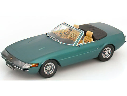 【予約】FERRARI - 365 GTS DAYTONA SPIDER OPEN 1969 - GREEN MET/KK-SCALE 1/18ミニカー