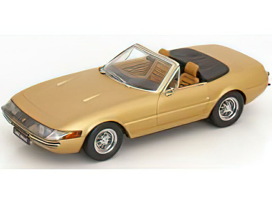 【予約】FERRARI - 365 GTS DAYTONA SPIDER OPEN 1969 - GOLD MET/KK-SCALE 1/18ミニカー