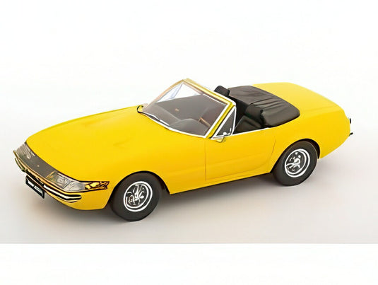 【予約】12月以降発売予定FERRARI 365 GTS デイトナ スパイダー 1シリーズ オープン 1969 イエロー/ KK-SCALE 1/18 ミニカー