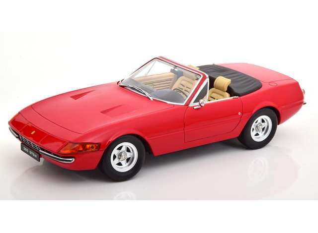 1971 Ferrari 365 GTB Daytona Spyder Series 2, red/KK-SCALE 1/18ミニカー 1250台限定