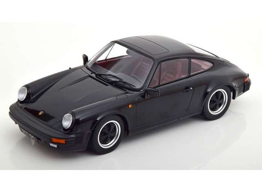 1983 Porsche 911 SC Coupe, black/KK-SCALE 1/18ミニカー