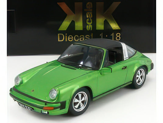 PORSCHE 911 CARRERA 3.0 TARGA 1977 GREEN MET/KK-SCALE 1/18ミニカー