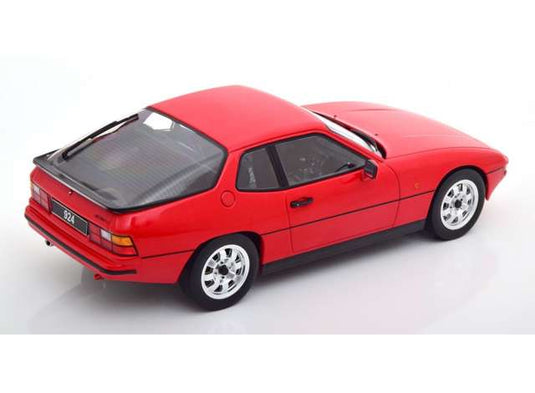 1985 Porsche 924, red/KK-SCALE 1/18ミニカー