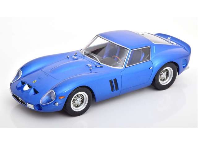 ギャラリービューアに画像をロードする, 1962 Ferrari 250 GTO, blue/KK-SCALE 1/18ミニカー
