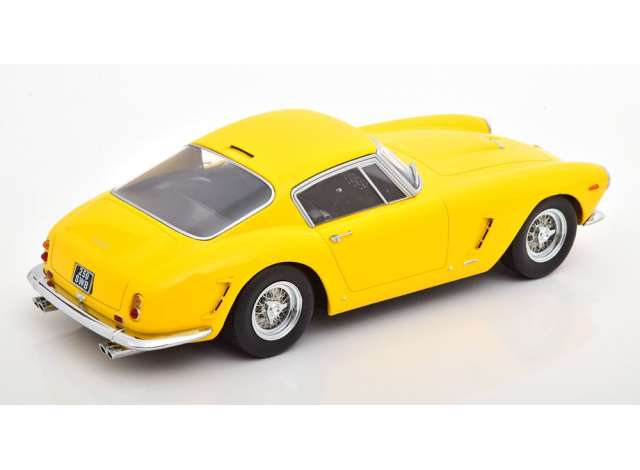 ギャラリービューアに画像をロードする, 1961 Ferrari 250 SWB Passo Corto, yellow/KK-SCALE 1/18ミニカー
