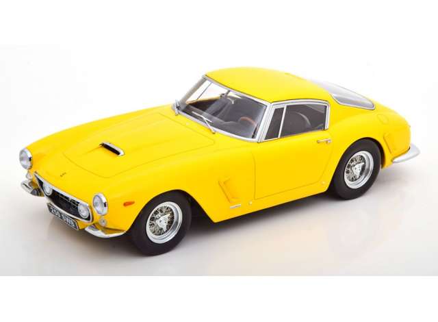 ギャラリービューアに画像をロードする, 1961 Ferrari 250 SWB Passo Corto, yellow/KK-SCALE 1/18ミニカー
