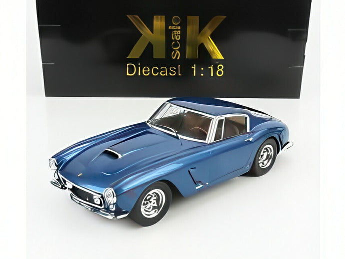 【予約】FERRARI 250GT SWB ベルリネッタ 1961 ブルー/ KK-SCALE 1/18 ミニカー