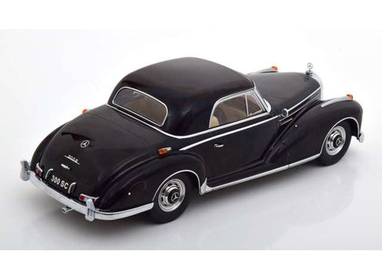 Mercedes Benz 300 SE W188 クーペ ブラックミニカー/ KK - Scale1/18