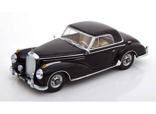 Mercedes Benz 300 SE W188 クーペ ブラックミニカー/ KK - Scale1/18
