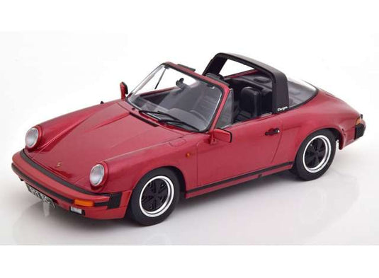 1983 Porsche 911 SC タルガ エクストラハードトップ付き レッドメタリック/KK-SCALE 1/18ミニカー