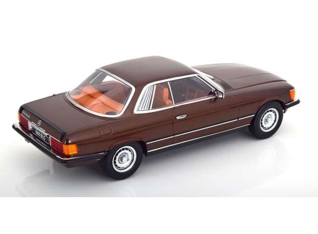 ギャラリービューアに画像をロードする, 1981 Mercedes Benz 500 SLC C107, brown/KK-SCALE 1/18ミニカー
