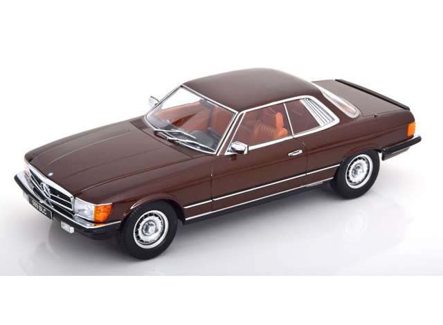 ギャラリービューアに画像をロードする, 1981 Mercedes Benz 500 SLC C107, brown/KK-SCALE 1/18ミニカー
