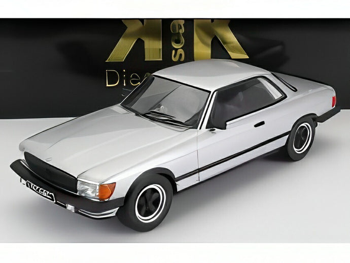 【予約】MERCEDES BENZ Sクラス 500SLC 6.0 AMG (C107) 1985 シルバー/ KK-SCALE 1/18 ミニカー