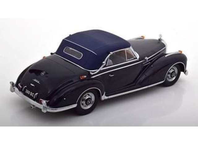 ギャラリービューアに画像をロードする, 1957 Mercedes Benz 300 SC W188 Cabrio Softtop, dark blue/KK-SCALE 1/18ミニカー
