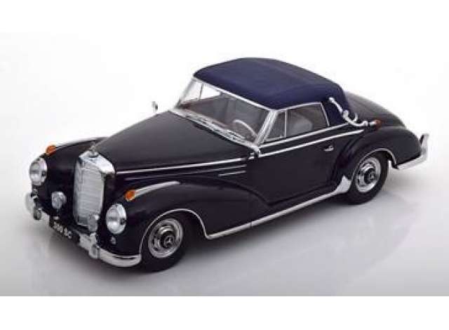 ギャラリービューアに画像をロードする, 1957 Mercedes Benz 300 SC W188 Cabrio Softtop, dark blue/KK-SCALE 1/18ミニカー
