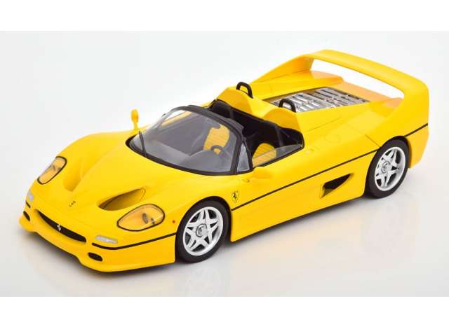 ギャラリービューアに画像をロードする, 1995 Ferrari F50 Cabrio, yellow/KK-SCALE 1/18ミニカー
