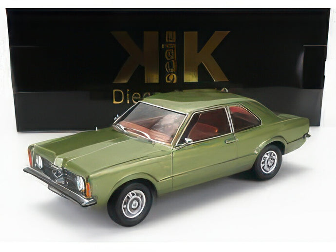 FORD ENGLAND TAUNUS L COUPE 1971 LIGHT GREEN MET/KK-SCALE 1/18ミニカー