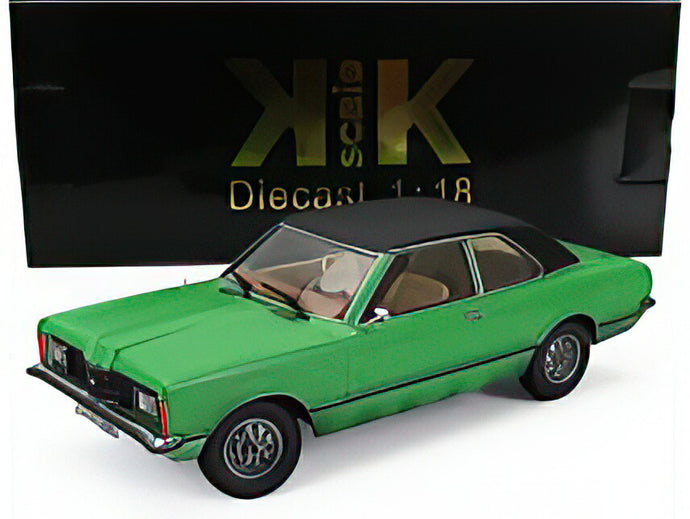 【予約】FORD ENGLAND TAUNUS GXL (dirty version) WITH VINYL ROOF BANG BOOM BANG MOVIE 1971 GREEN MATT BLACK/KK-SCALE 1/18ミニカー