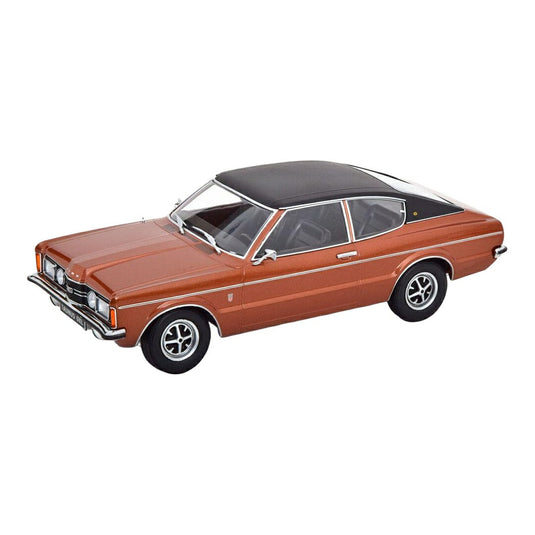 フォード Taunus GXL クーペ 1971 ブラウンメタリック / KK-SCALE 1/18 ミニカー