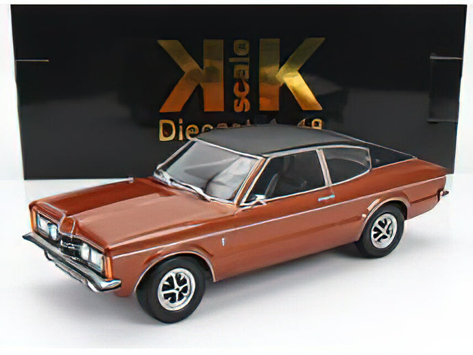 【予約】5月以降発売予定FORD ENGLAND - TAUNUS GLX COUPE 1971 - COPPER BLACK /KK-SCALE 1/18ミニカー