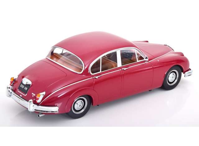 ギャラリービューアに画像をロードする, 1962 Daimler 250 V6 LHD, red with brown interieur/KK-SCALE 1/18ミニカー
