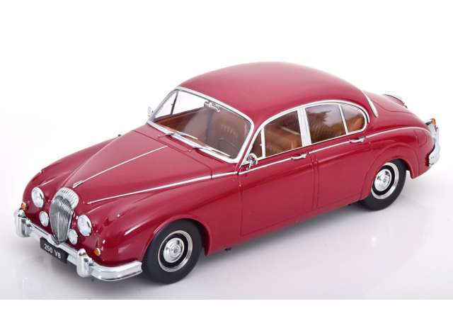 ギャラリービューアに画像をロードする, 1962 Daimler 250 V6 LHD, red with brown interieur/KK-SCALE 1/18ミニカー
