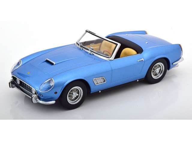 ギャラリービューアに画像をロードする, 1960 Ferrari 250 GT Califonia Spyder, light blue/KK-SCALE 1/18ミニカー
