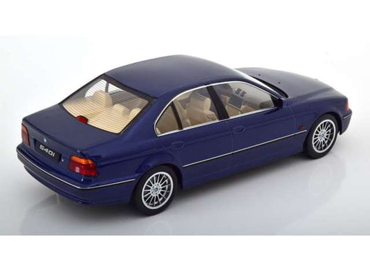 1995 BMW 540i E39 Sedan, blue/KK-SCALE 1/18ミニカー