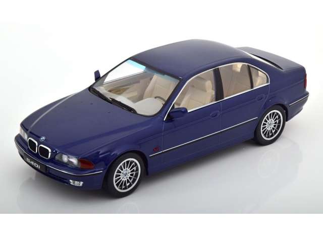 1995 BMW 540i E39 Sedan, blue/KK-SCALE 1/18ミニカー