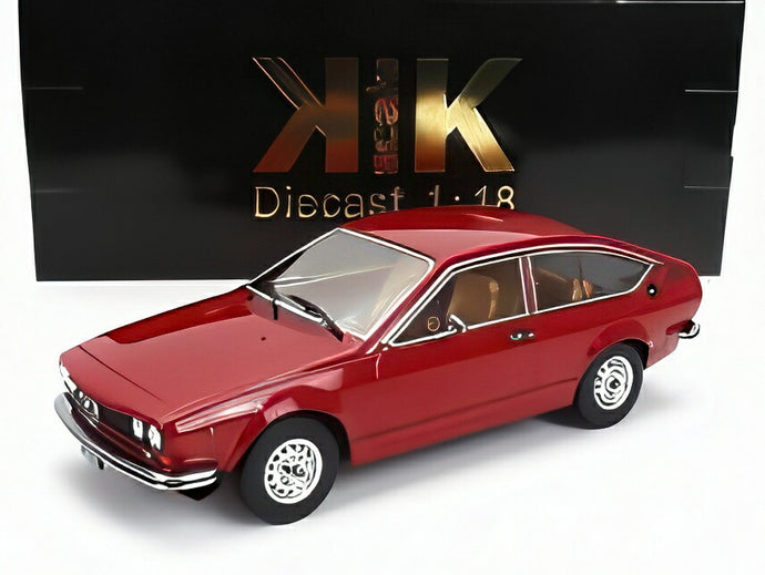 【予約】ALFA ROMEO アルフェッタ 1600 GTV 1976 レッド/ KK-SCALE 1/18 ミニカー