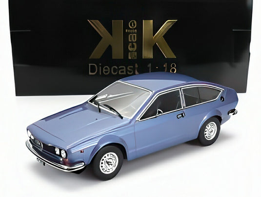 【予約】ALFA ROMEO アルフェッタ 1600 GTV 1976 ブルー/ KK-SCALE 1/18 ミニカー