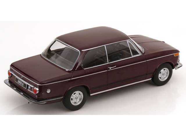 ギャラリービューアに画像をロードする, 1971 BMW 2002 ti 1.Serie, darkred/KK-SCALE 1/18ミニカー
